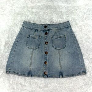 XS Denim Jean skirt from Brandy Melville